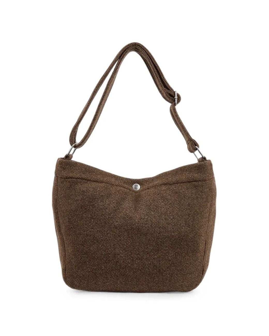 A.P.C. Brown Journal Satchel Shoulder Bag for men
