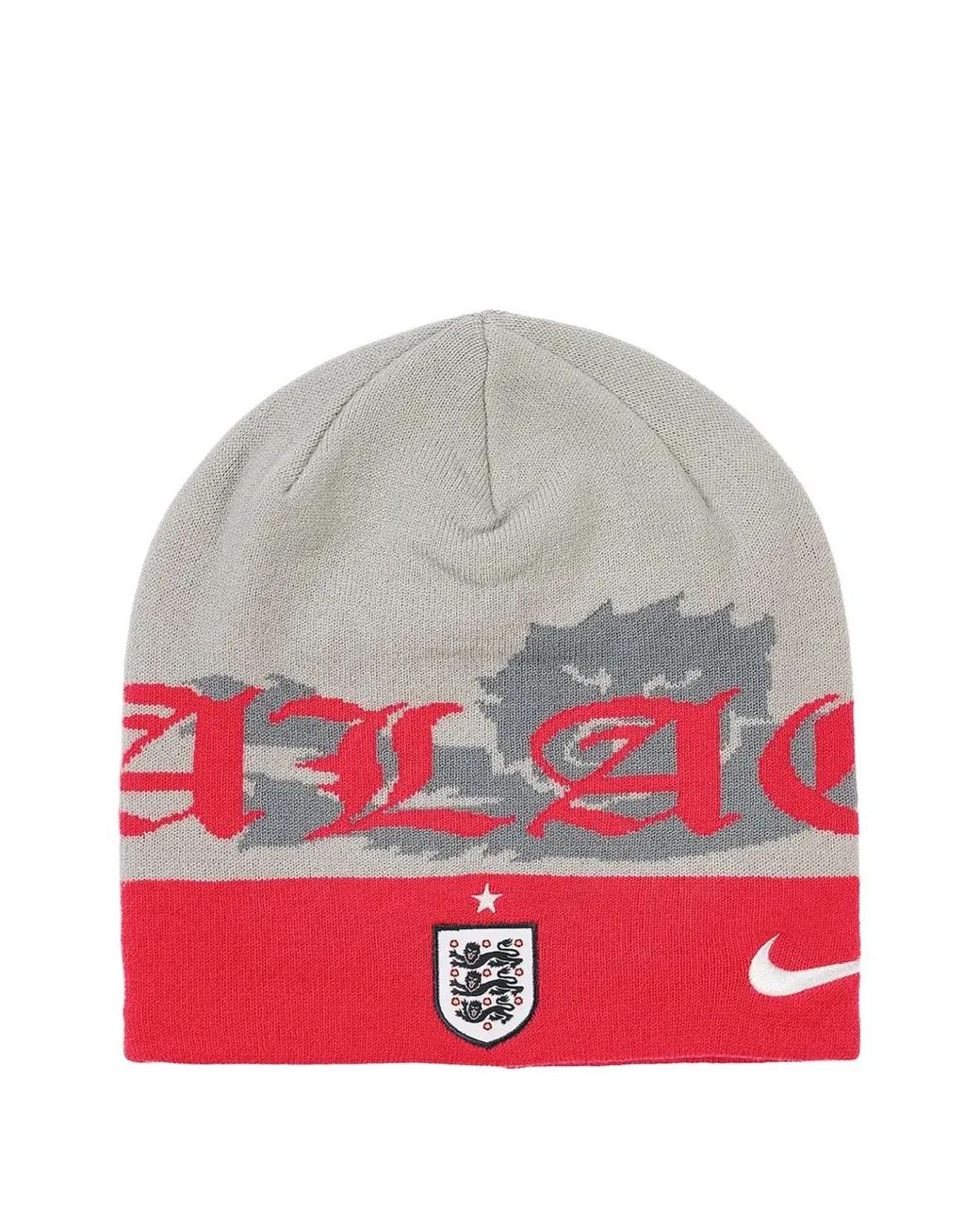 Nike Gray X England X Palace Knitted Beanie Hat