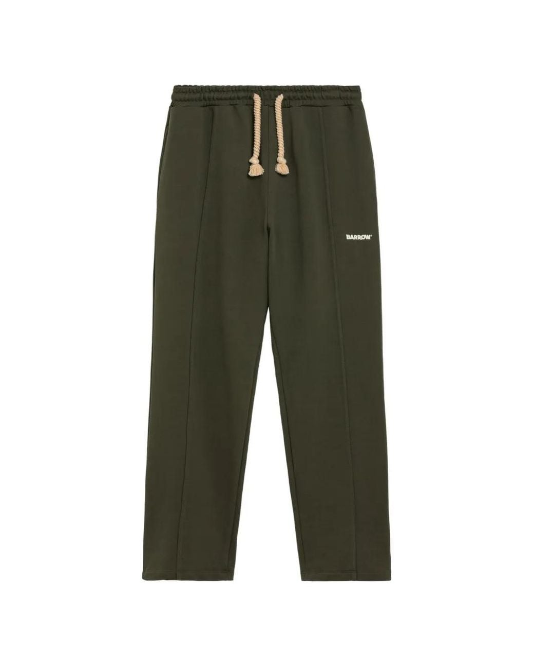 Barrow Green Pantalon De Jogging À Patch Logo