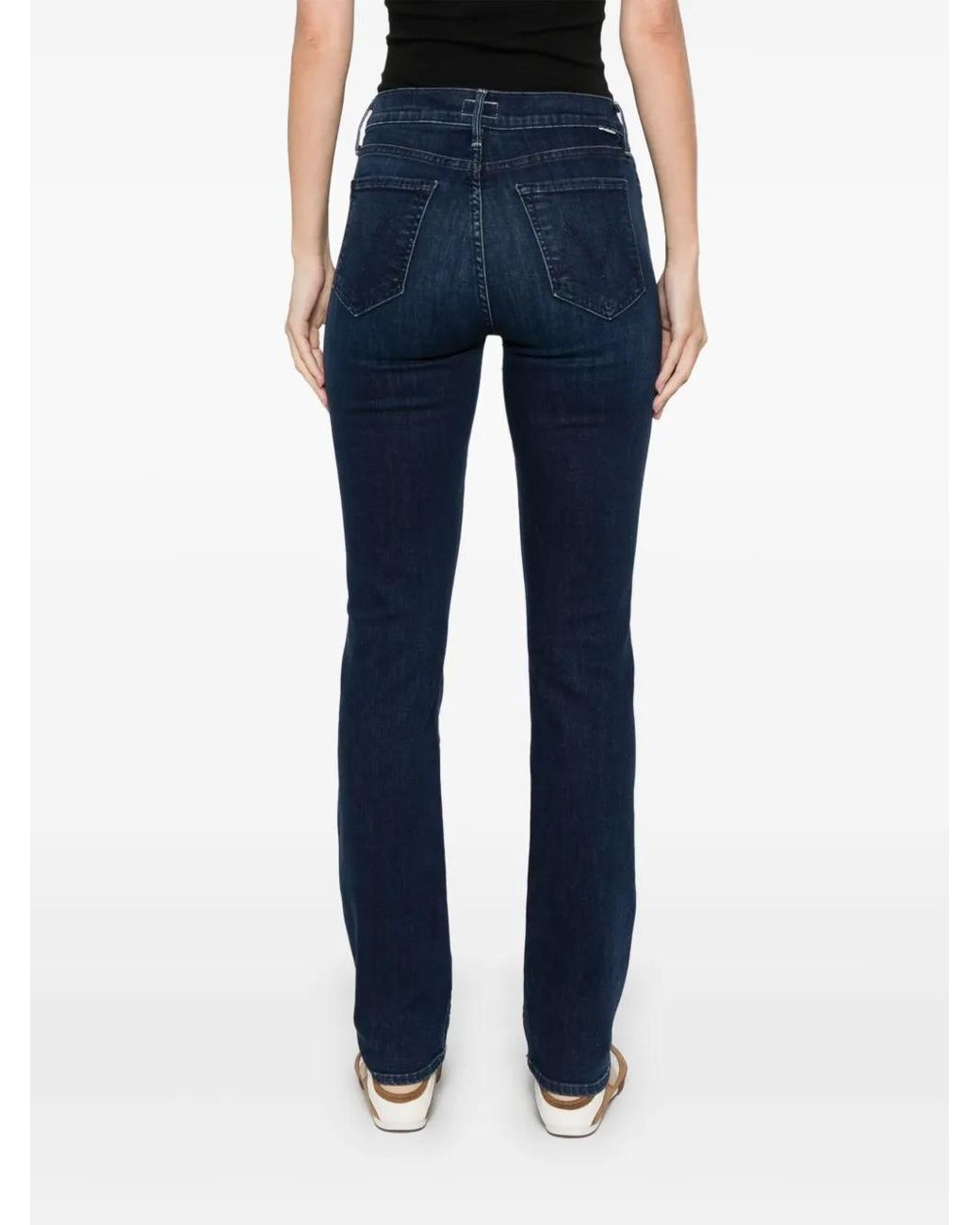 Mother The Rascal Skimp Jeans in het Blue