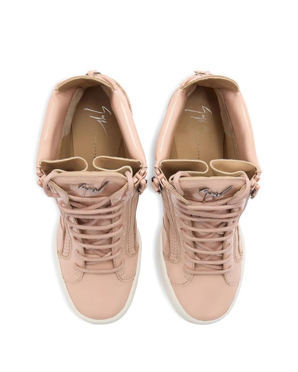 Giuseppe Zanotti Natural Addy Wedge Sneakers
