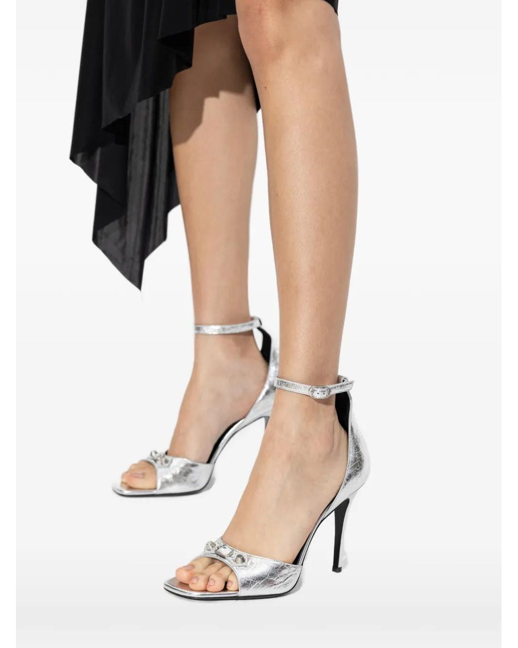 Balenciaga White City Uptown Sandals