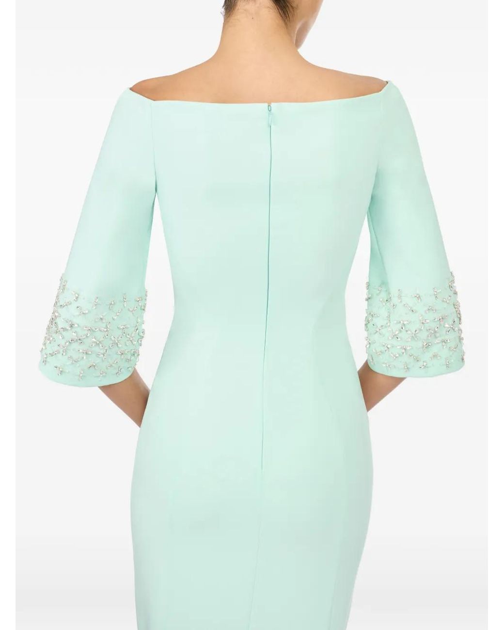 Jenny Packham Green Berkley Cocktail Dress