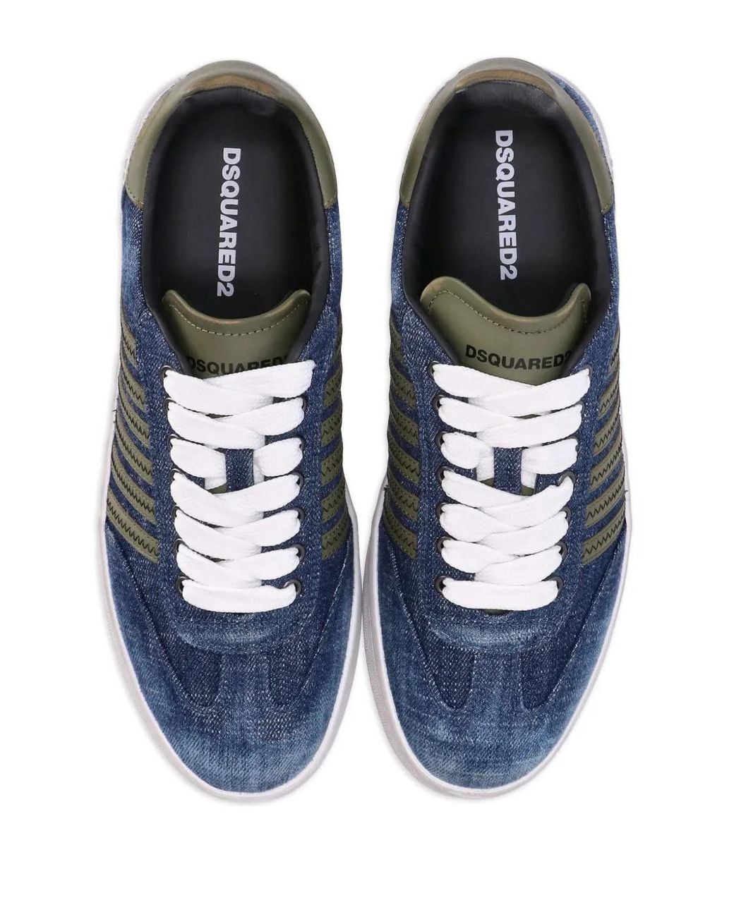 DSquared² Blue Fw23 Boxer Sneaker for men