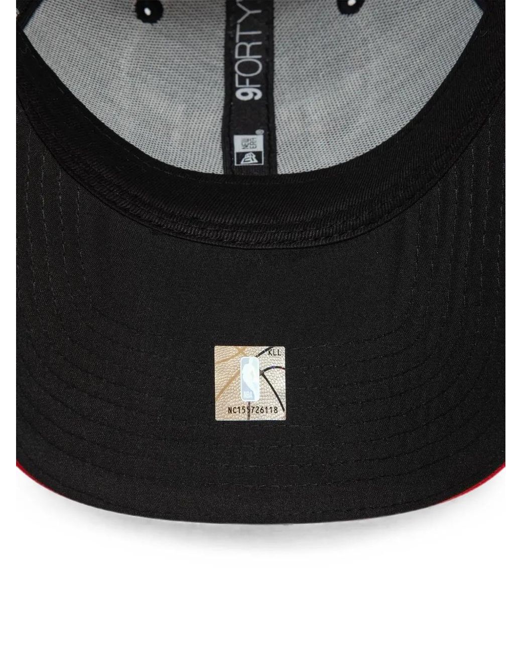 KTZ Black Chicago Bulls The League 9Forty Embroidered-Logo Cap for men