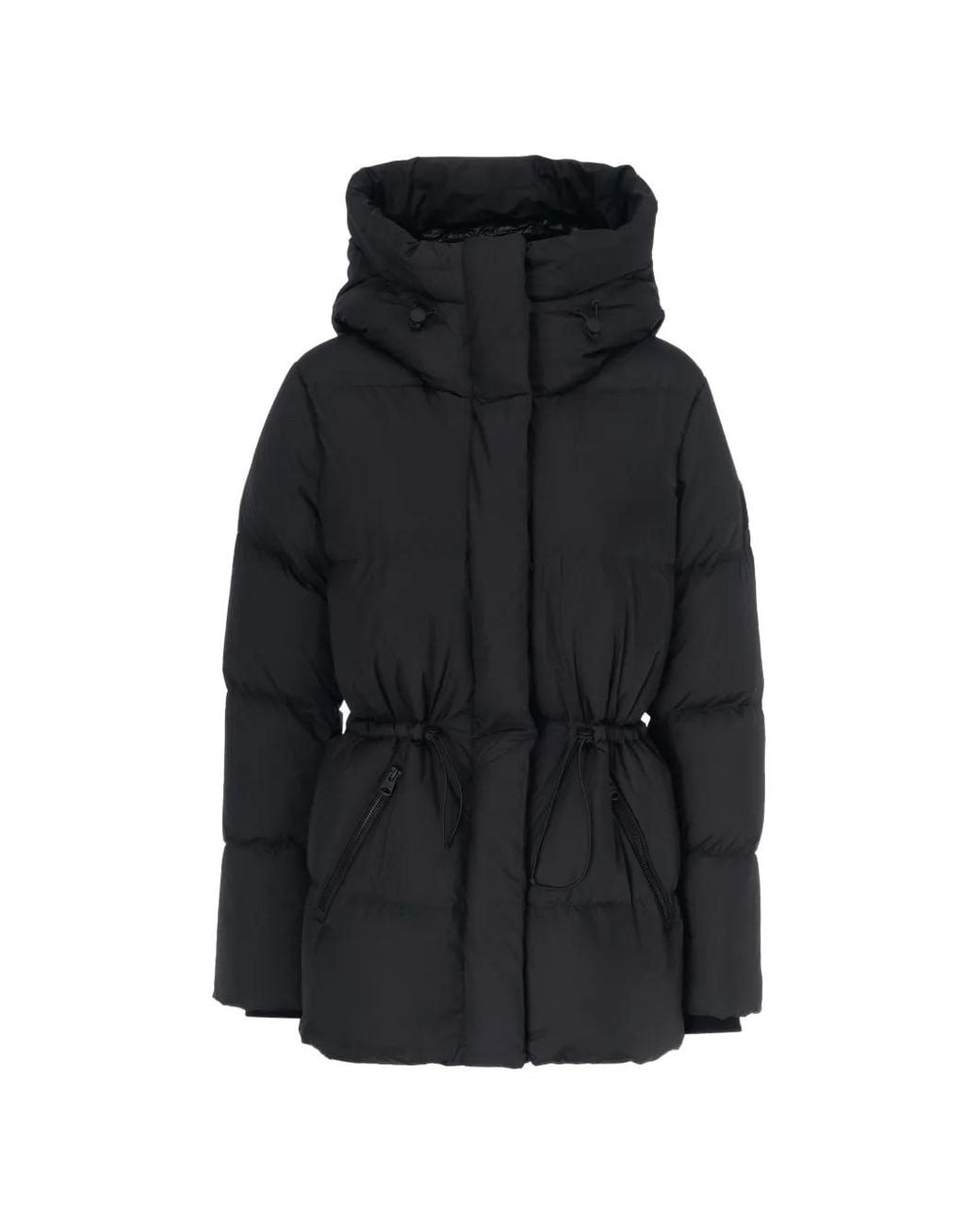 Mackage Blue Freya-Sw Hooded Drawstring Jacket