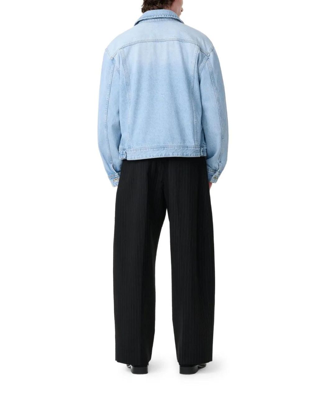 Studio Nicholson Blue Veste Derby En Jean for men