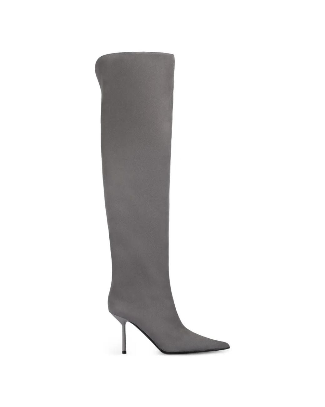 Le Silla White Bottines Bella En Daim