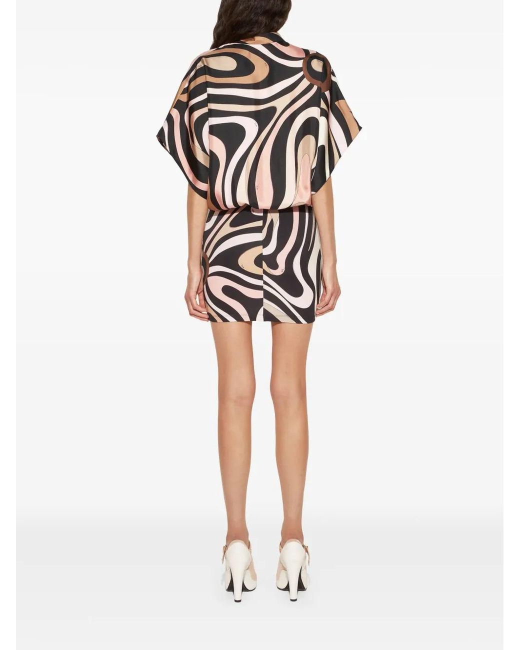 EMILIO PUCCI - マルモ・チュール・ドレス Emilio Pucci マルモ ドレス グレー | Lyst