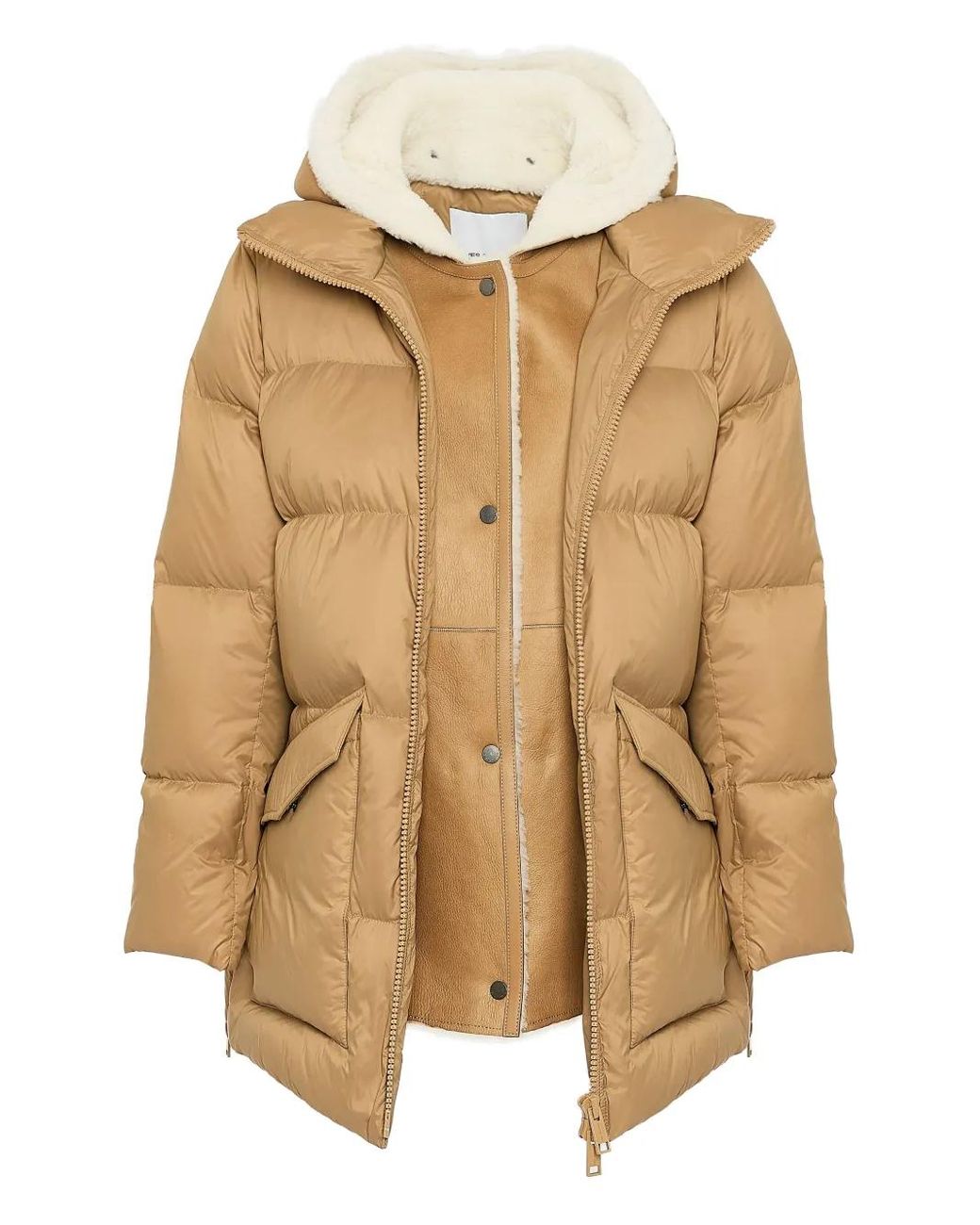 Yves Salomon Natural Sweaters