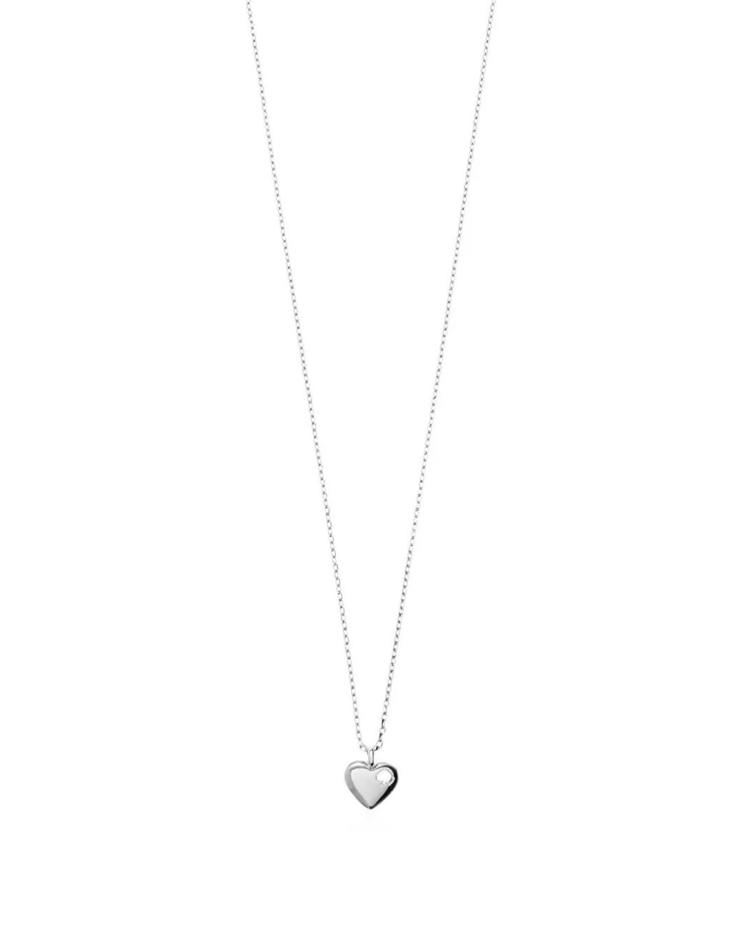 Kate Spade White Heart-Pendant Necklace