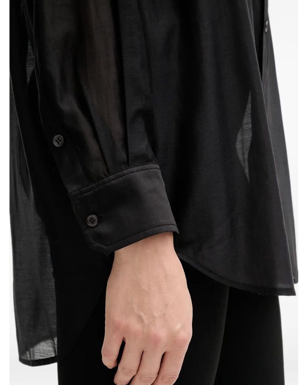 Mos Mosh Black Danika Buttoned Shirt
