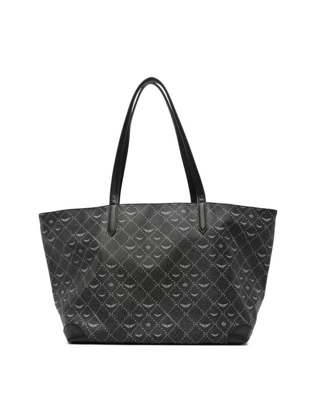 Zadig & Voltaire Black Z Shopper Xl Monogram