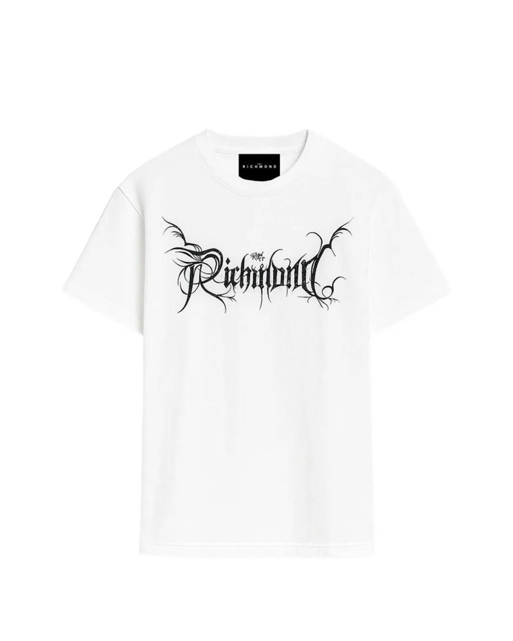 John Richmond White Logo-Print T-Shirt for men