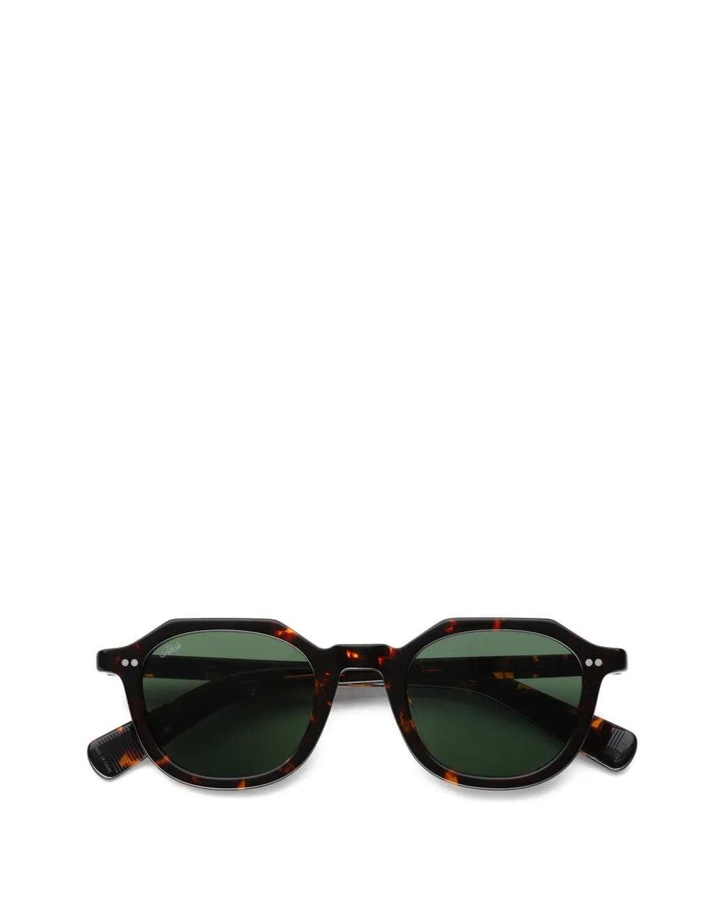 AKILA Black Eira Geometric-Frame Sunglasses