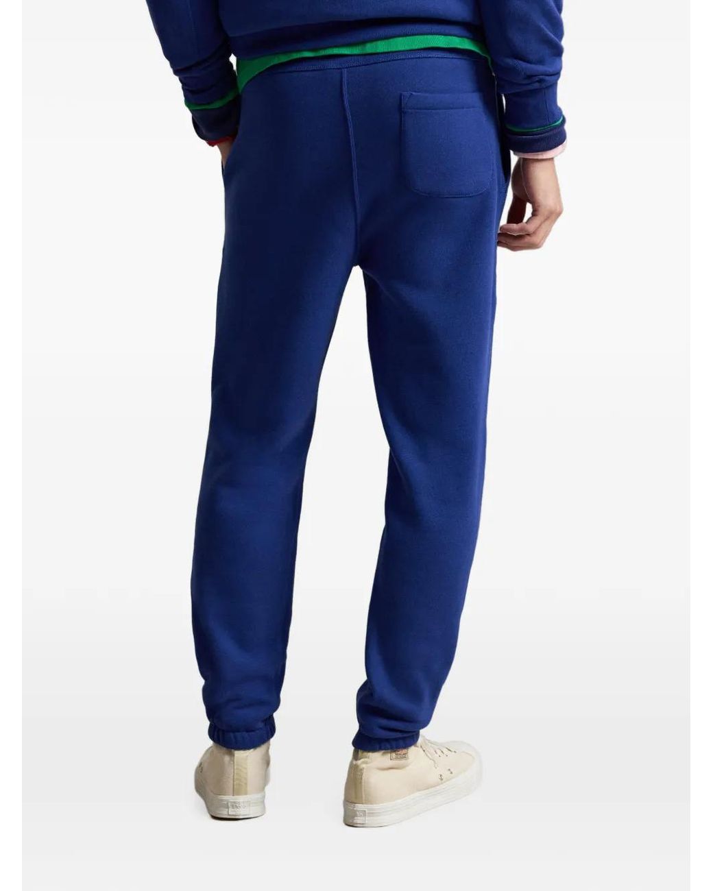 Polo Ralph Lauren Blue The Rl Fleece Tracksuit Bottoms for men
