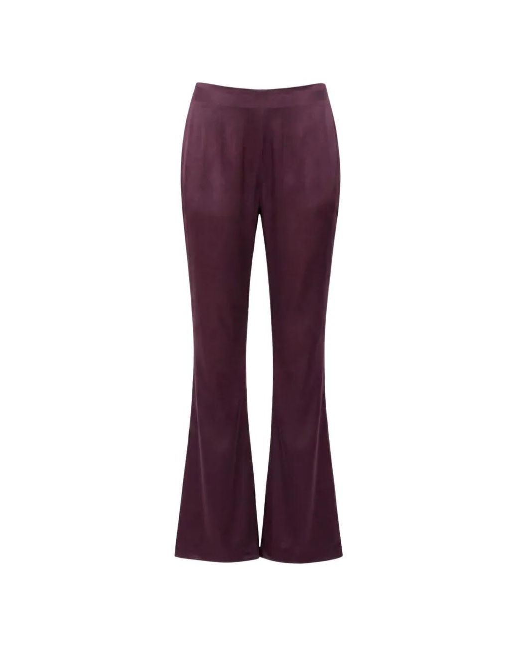 Toccin Purple Gemma Pull-On Trousers