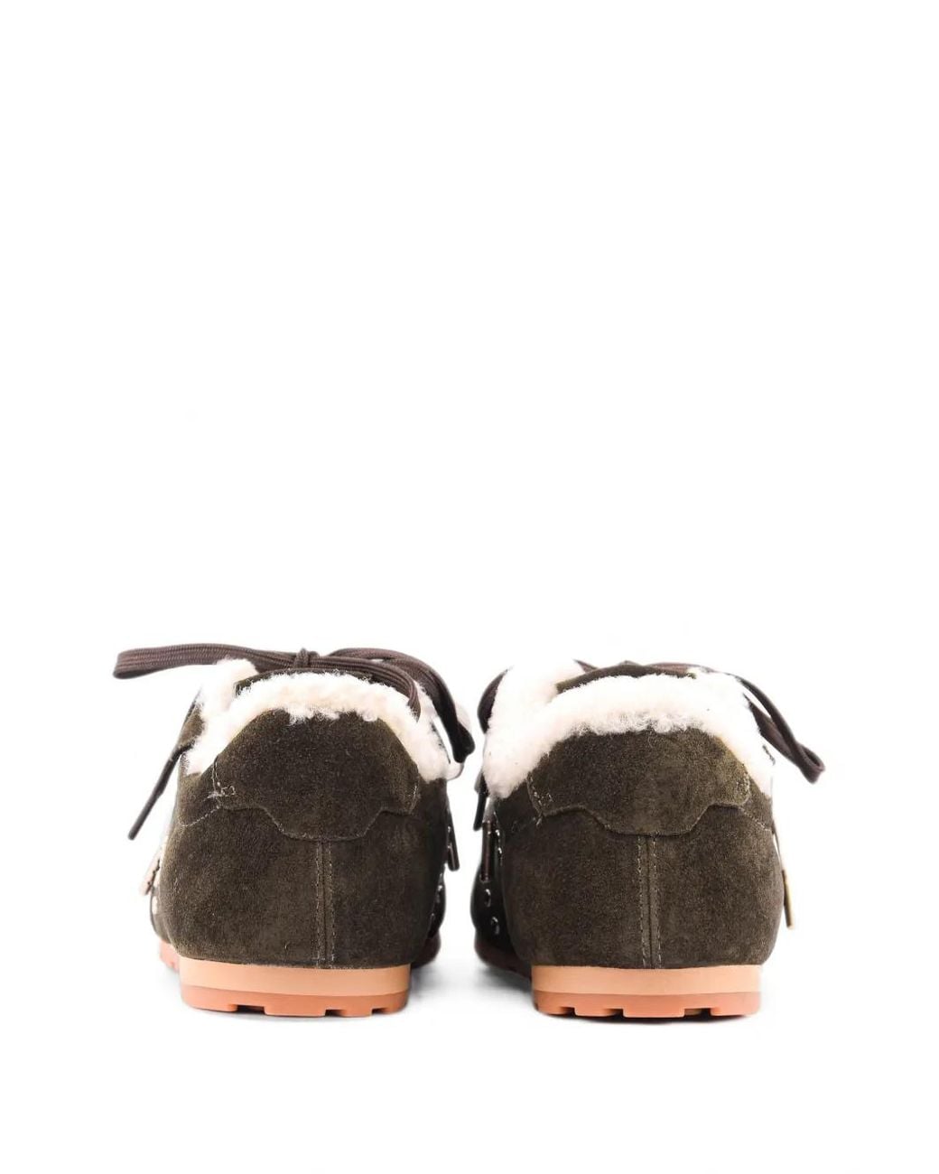 Nubikk Black Billy Lou Fur Lace-Up Sneakers