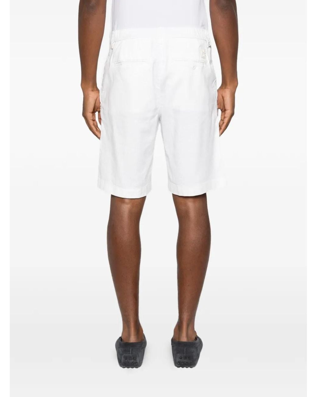 Jacob Cohen White George Shorts for men