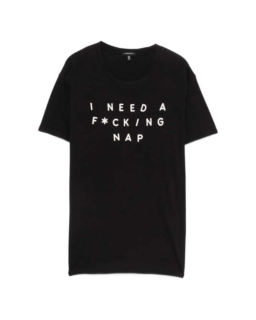 R13 Black Graphic T-Shirt