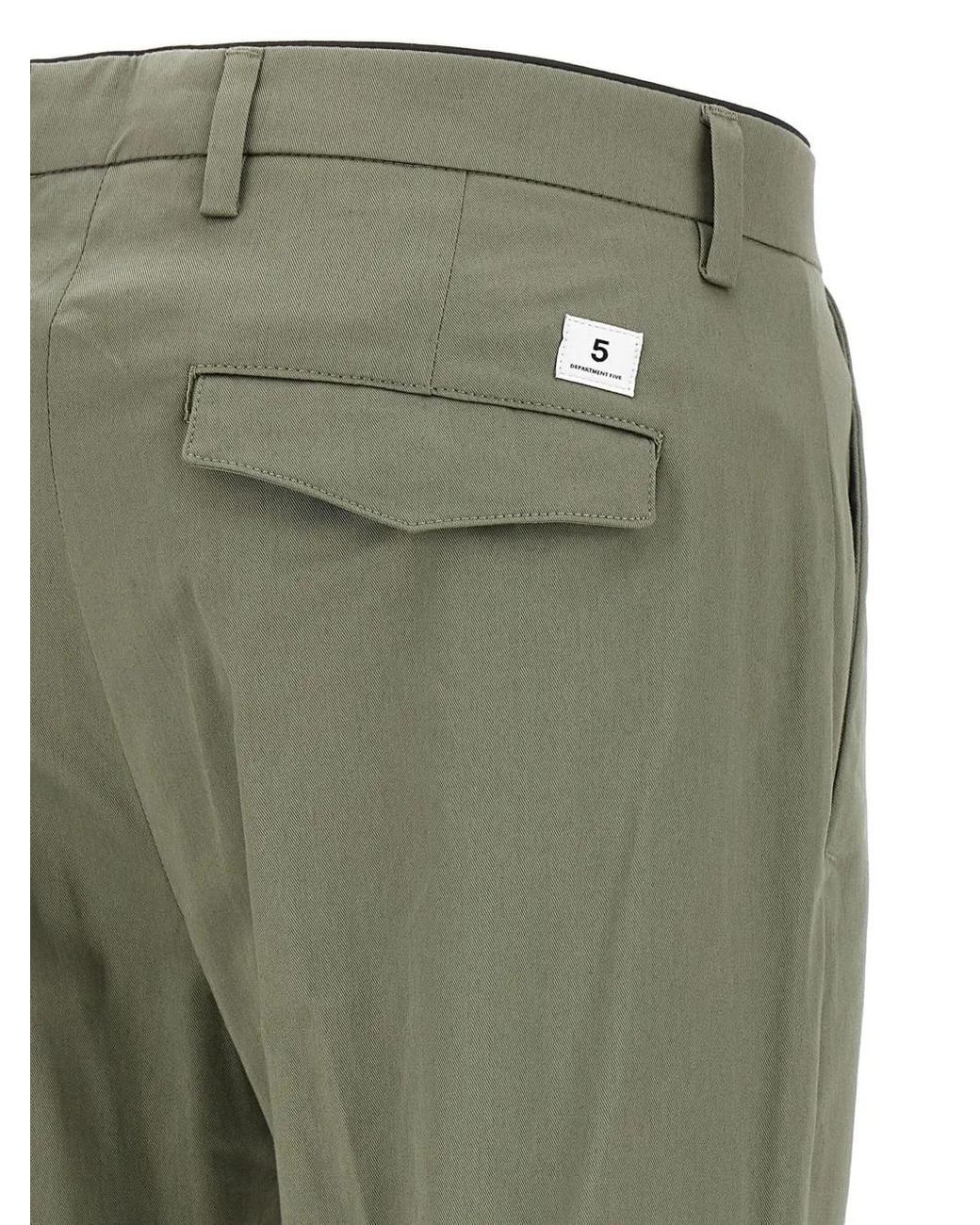 Department 5 Green Prince Straight-Leg Trousers for men