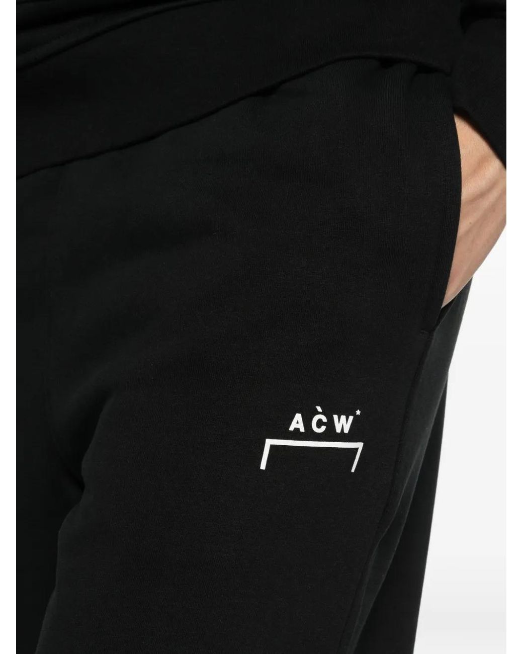 A_COLD_WALL* Trainingsbroek Met Logoprint in het Black voor heren