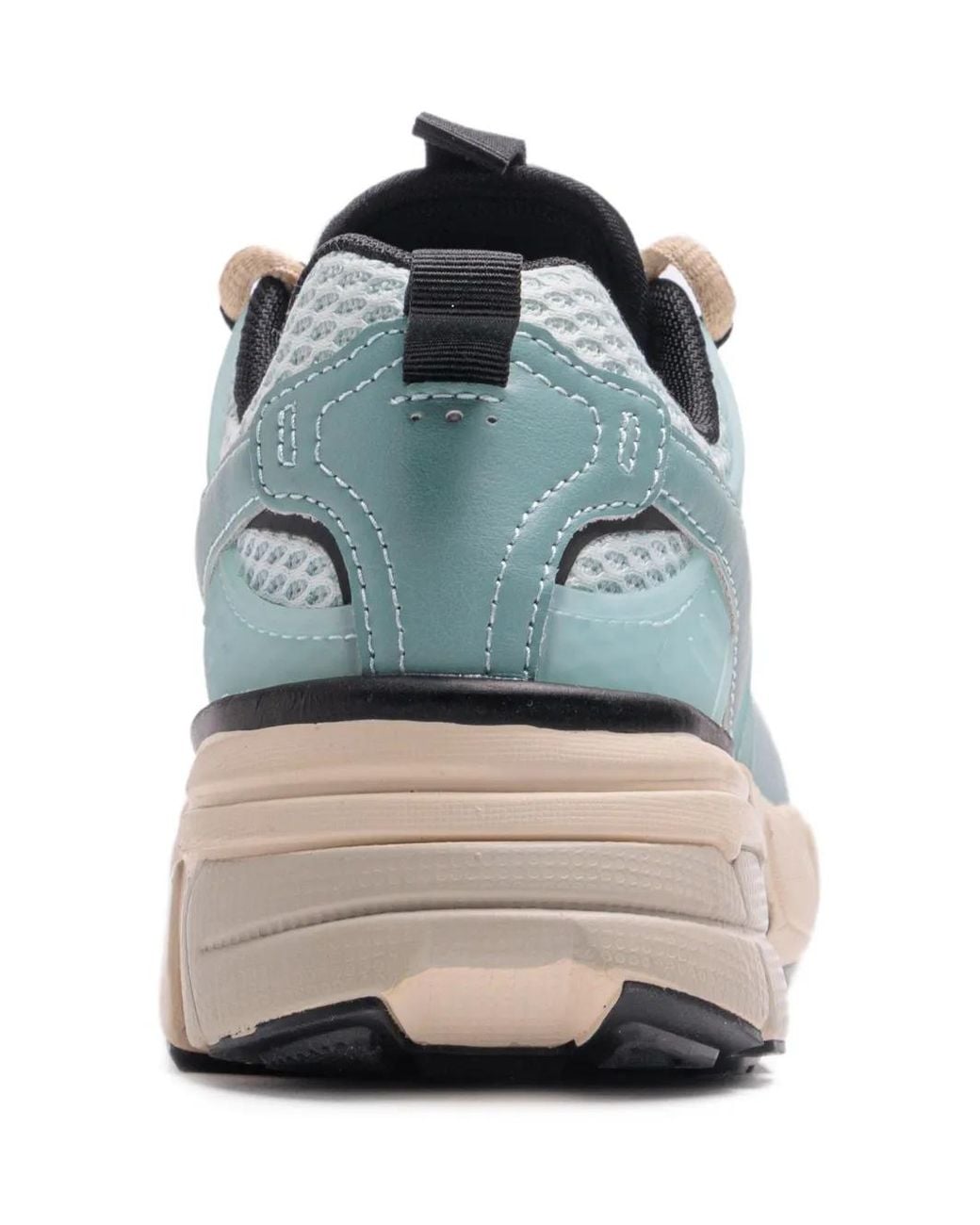 HIDE & JACK Blue Mesh-Panelled Chunky Sneakers