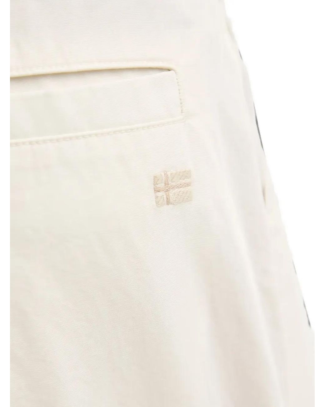 Napapijri Natural Patch-Pocket Shorts