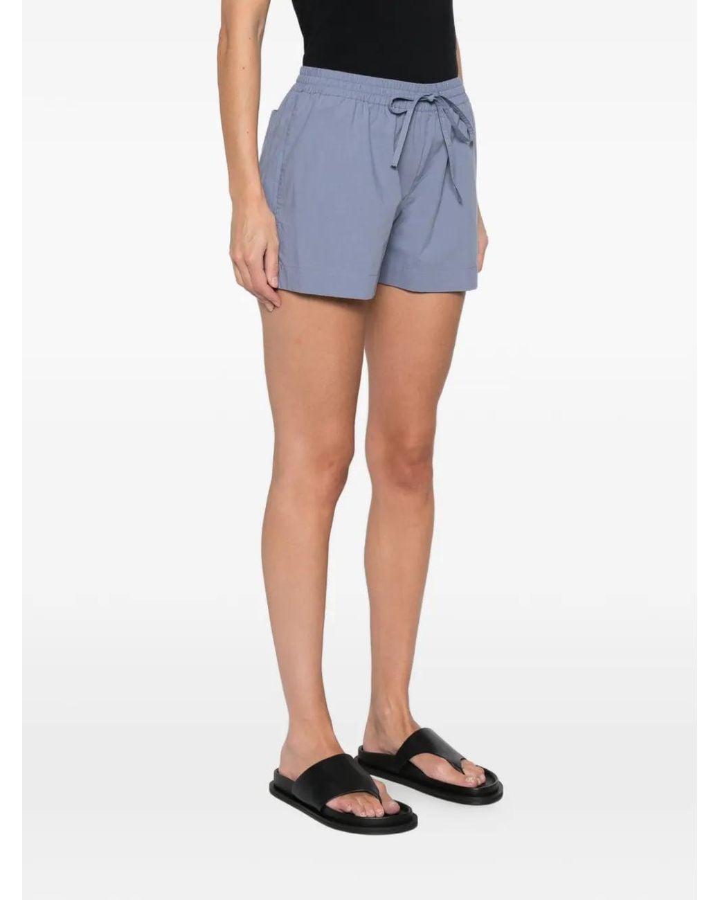 Matteau Blue Drawstring Shorts