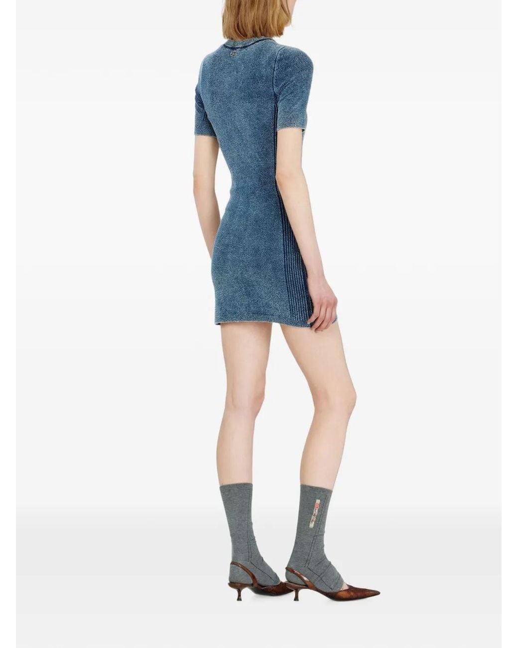 DIESEL Blue Short Dress