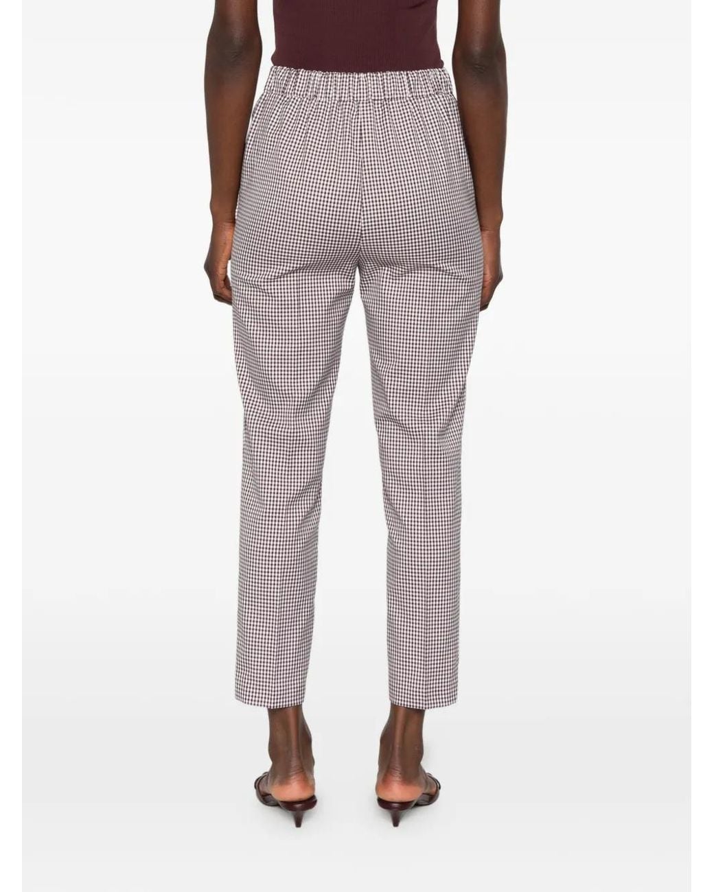 Carla G Gray Checked Trousers