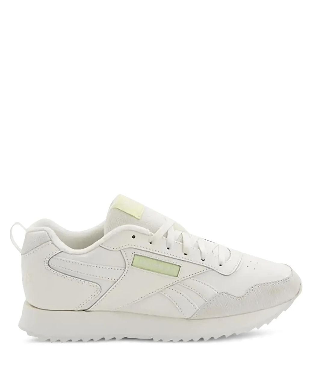Reebok White Glide Ripple Sneakers