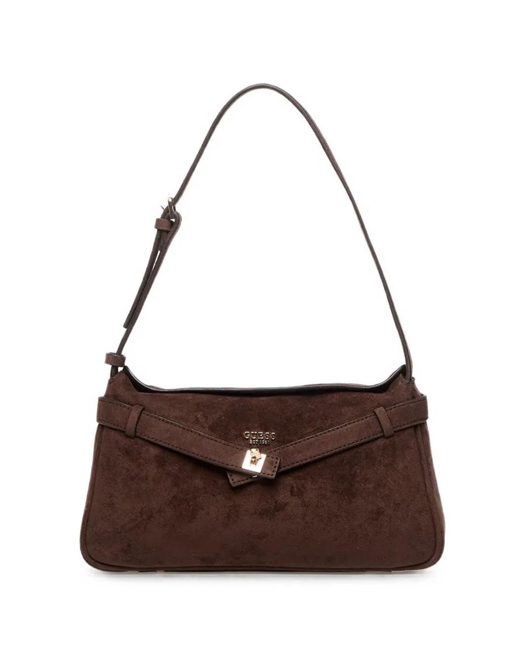 Guess Brown Ella Shoulder Bag