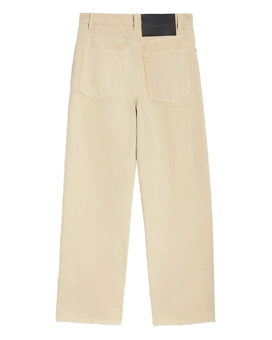 Jil Sander Jeans Mit Logo-Patch in Natural für Herren