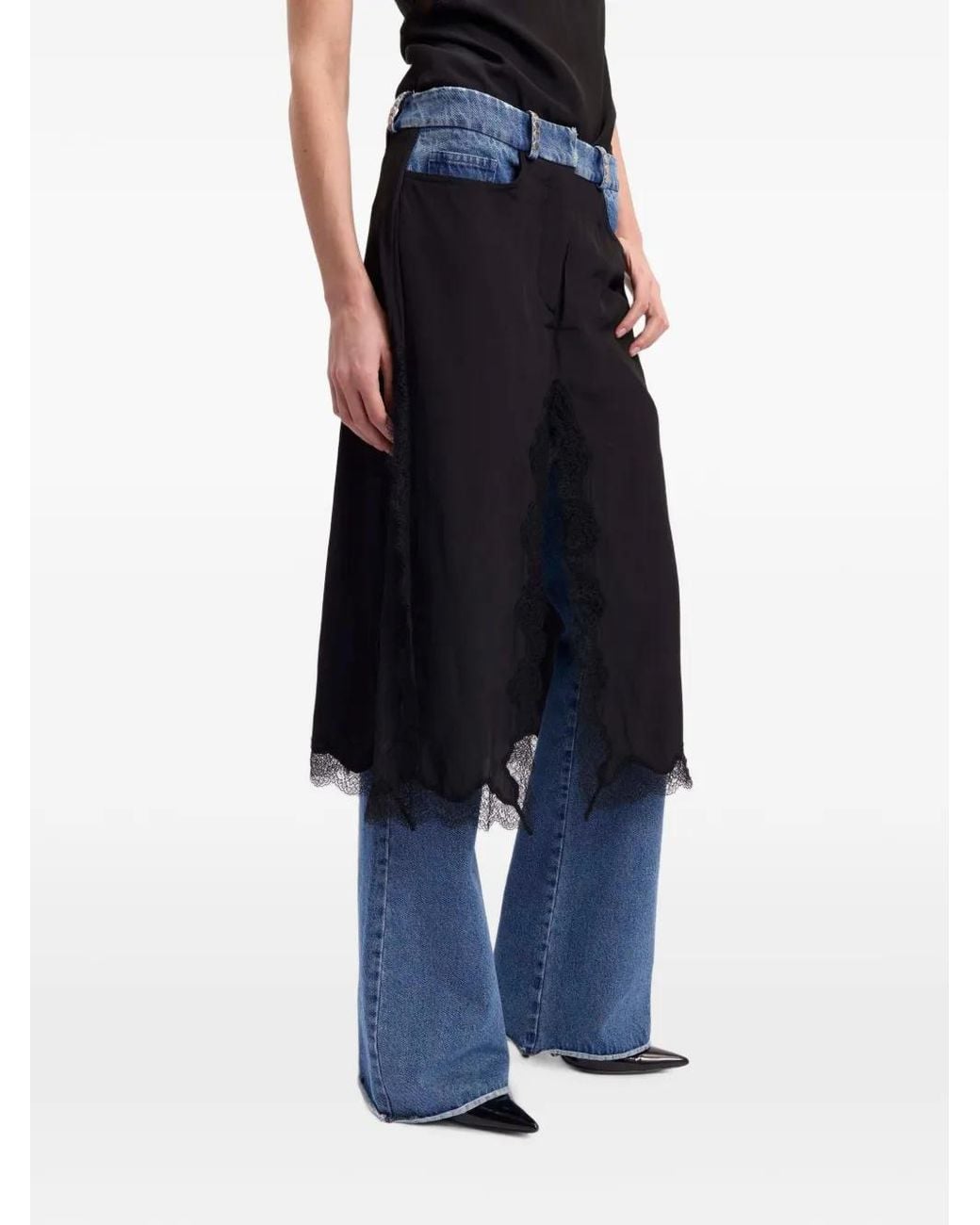 16Arlington Blue Jean Kia À Design Superposé Et Finitions En Dentelle