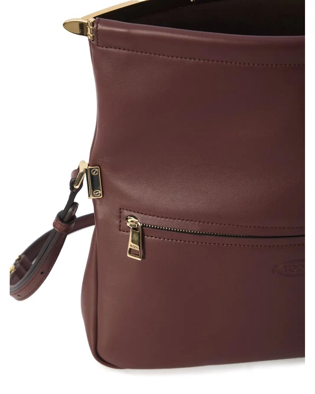 Tod's Brown Small Flap Bag