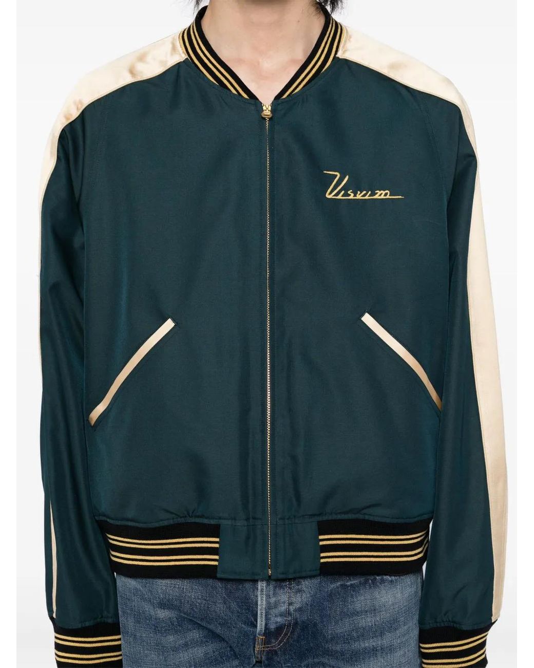 Visvim Blue Douglas Team Jacket for men