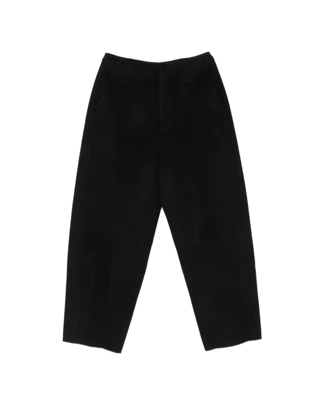 Lisa Yang Black Straight-Leg Trousers