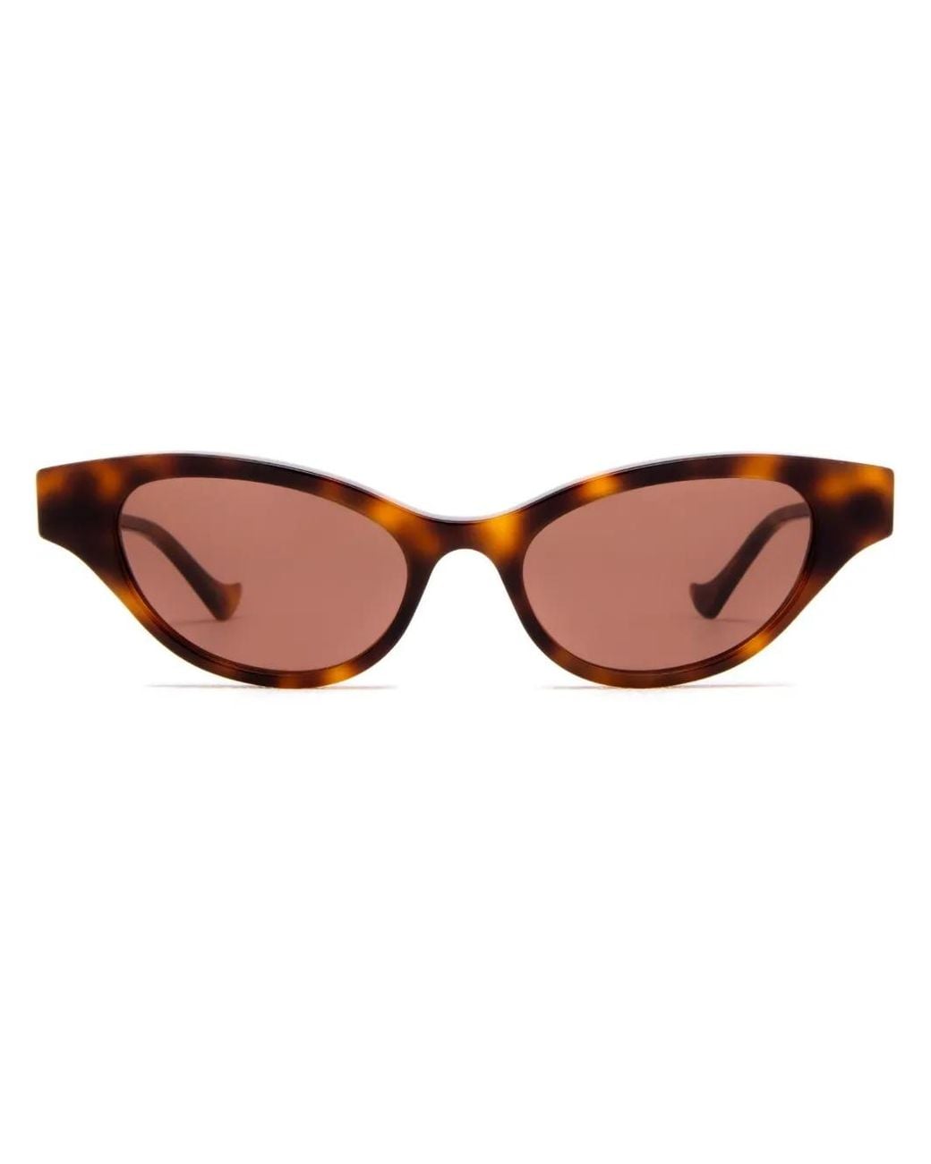 Gucci Brown Cat-Eye Frame Sunglasses