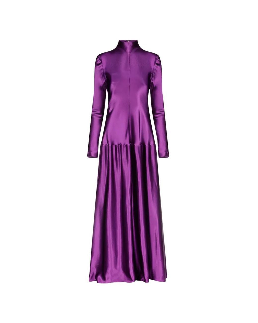 FFORME Purple Mila High-Neck Dress