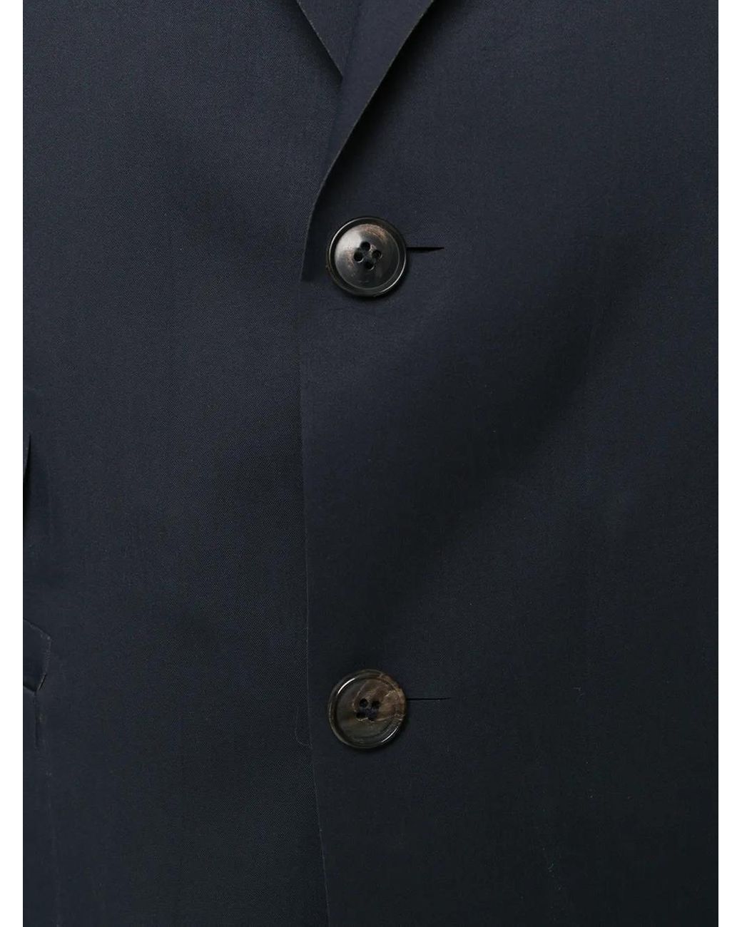 Liska Blue Double Layer Padded Blazer Jacket for men
