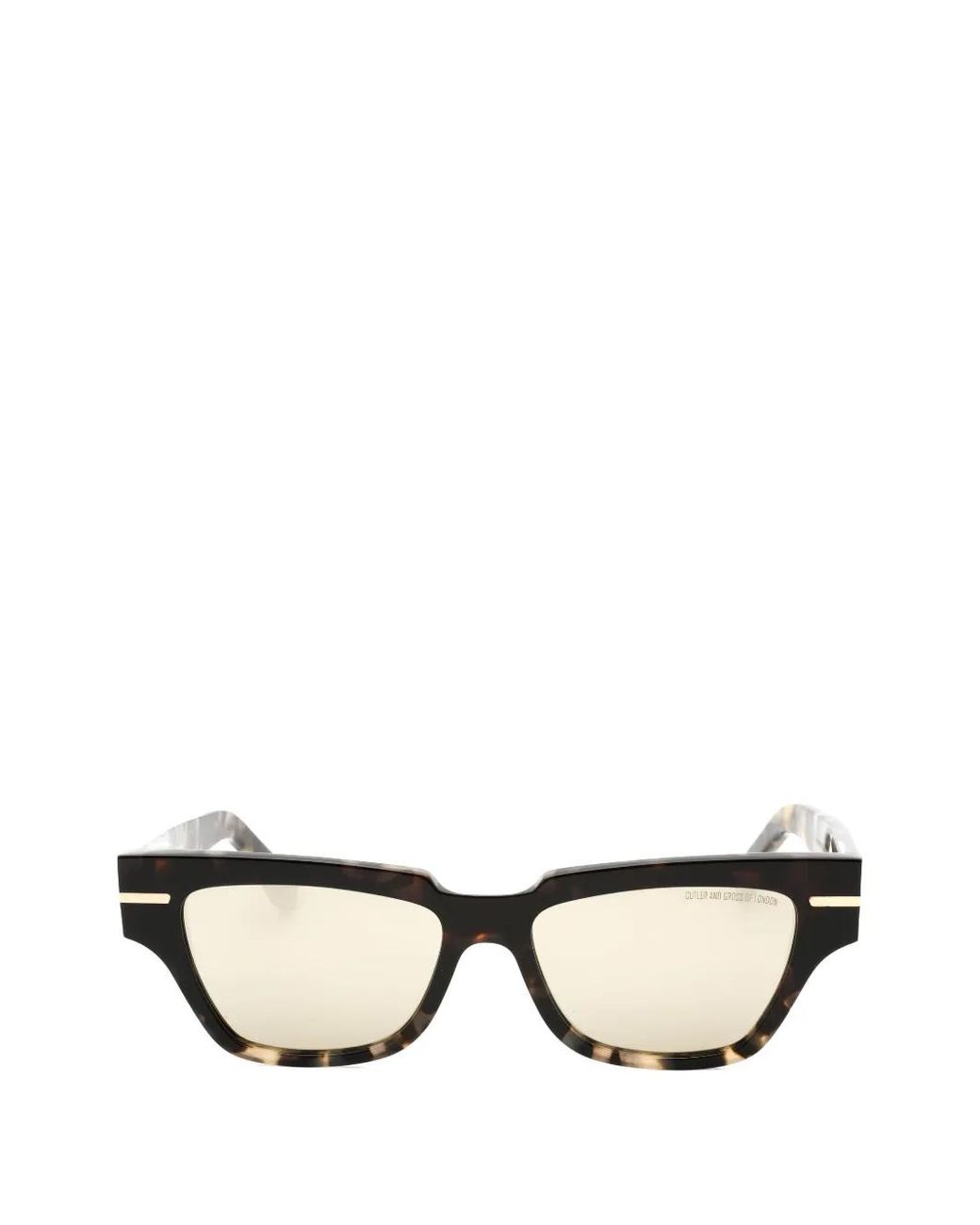 Cutler & Gross Brown Square-Frame Sunglasses