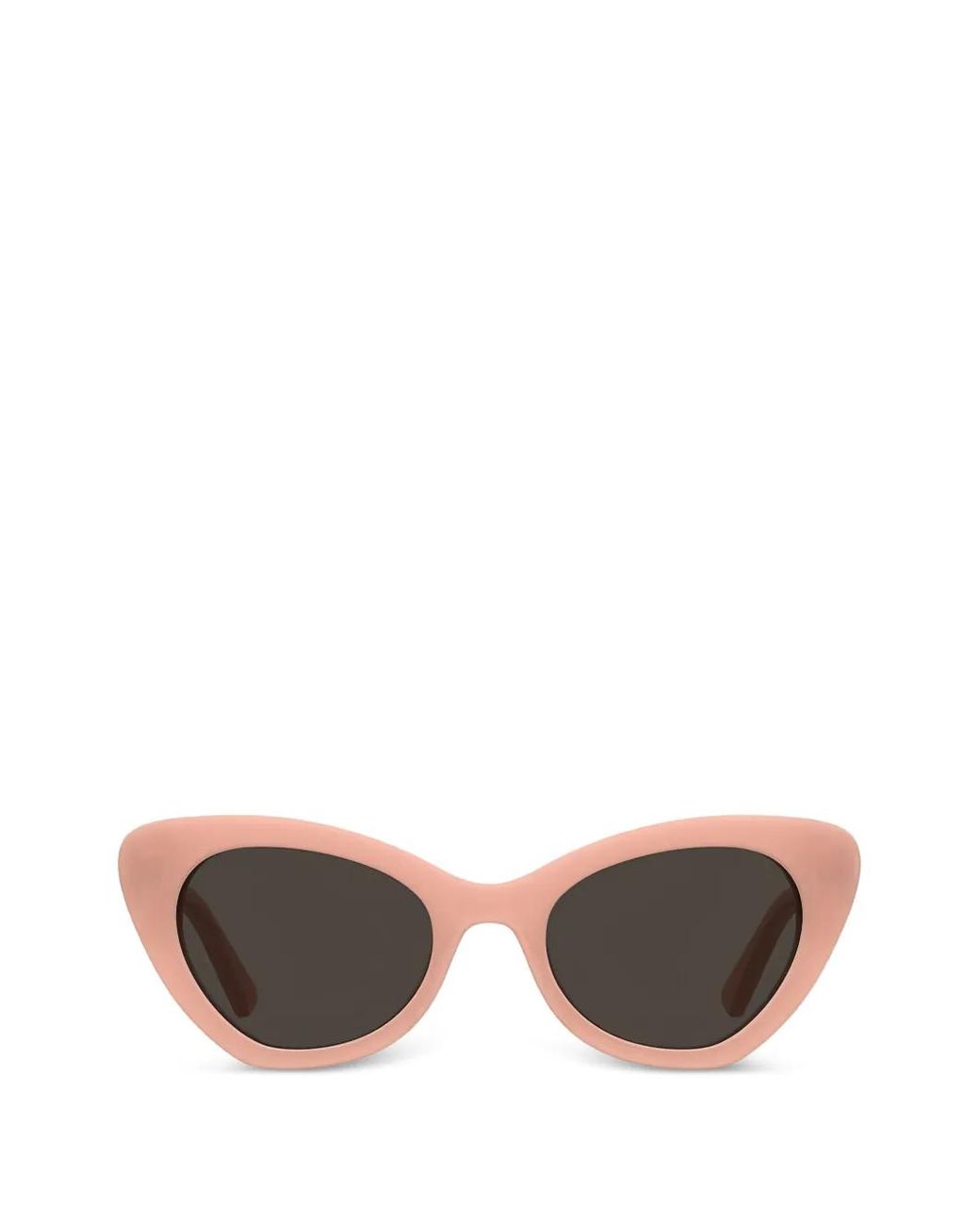 Moschino Orange Cat-Eye Sunglasses