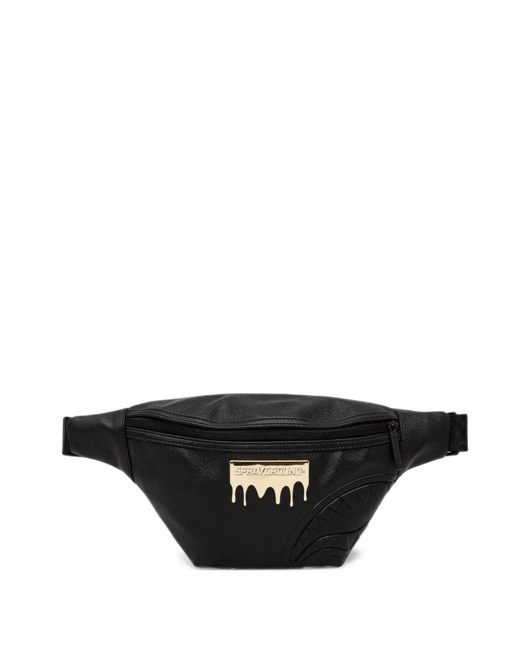 Sprayground Black Lux Savvy Belt Bag