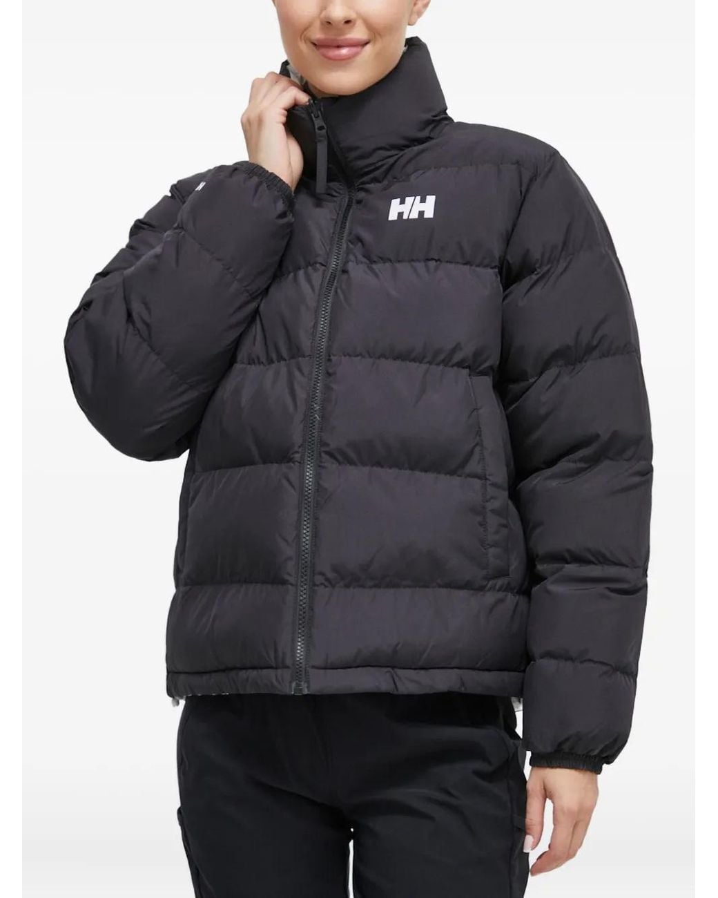 Helly Hansen Gray Logo Zip Jacket