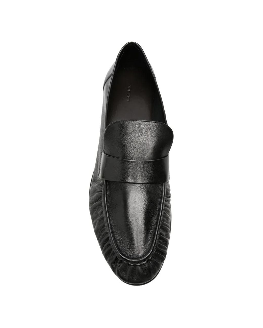 The Row Black Soft Loafers for men