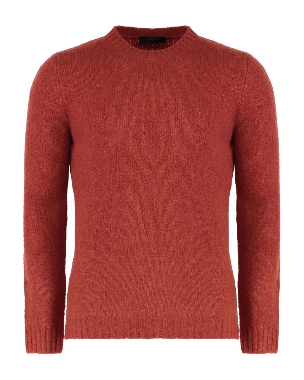 Pull À Col Rond Moorer pour homme en coloris Red