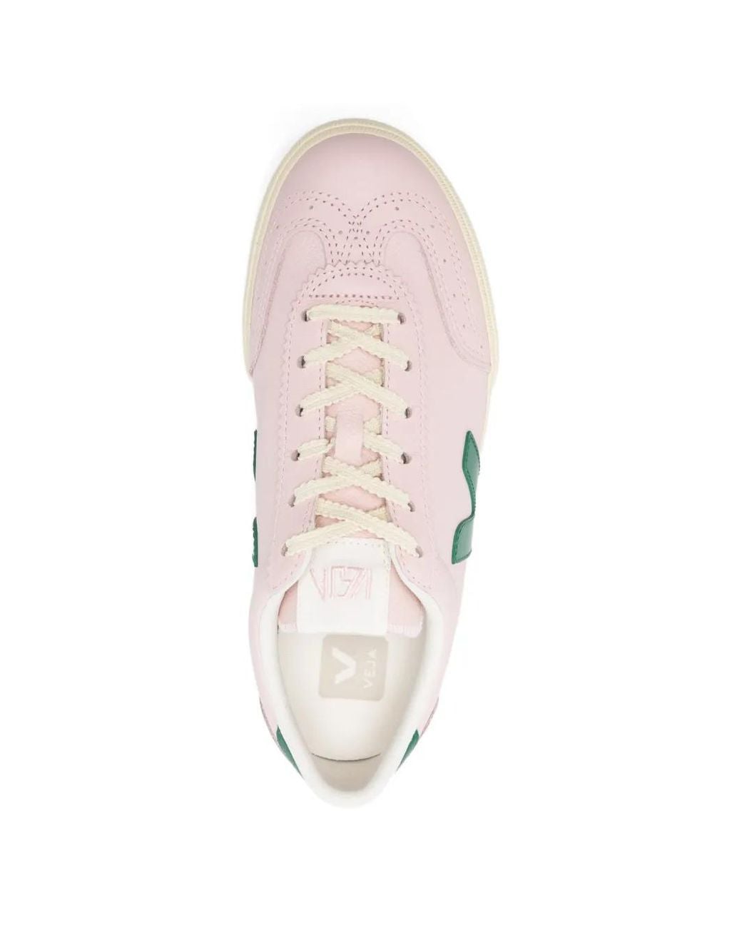 Veja White Sneakers With Petal Logo Detail