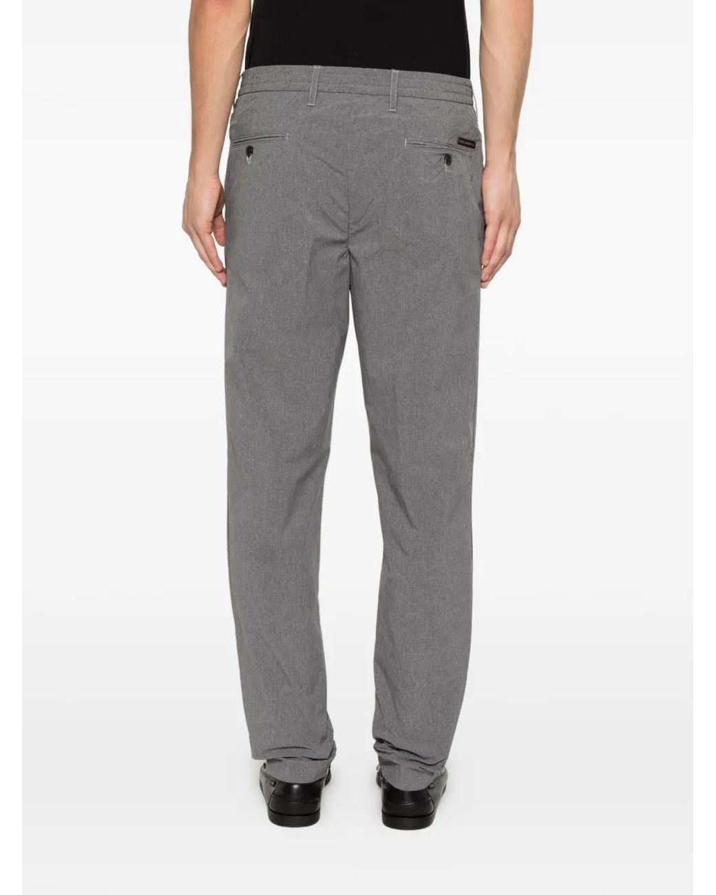 Karl Lagerfeld Gray Pantalon Zippé Kl-Calvin for men