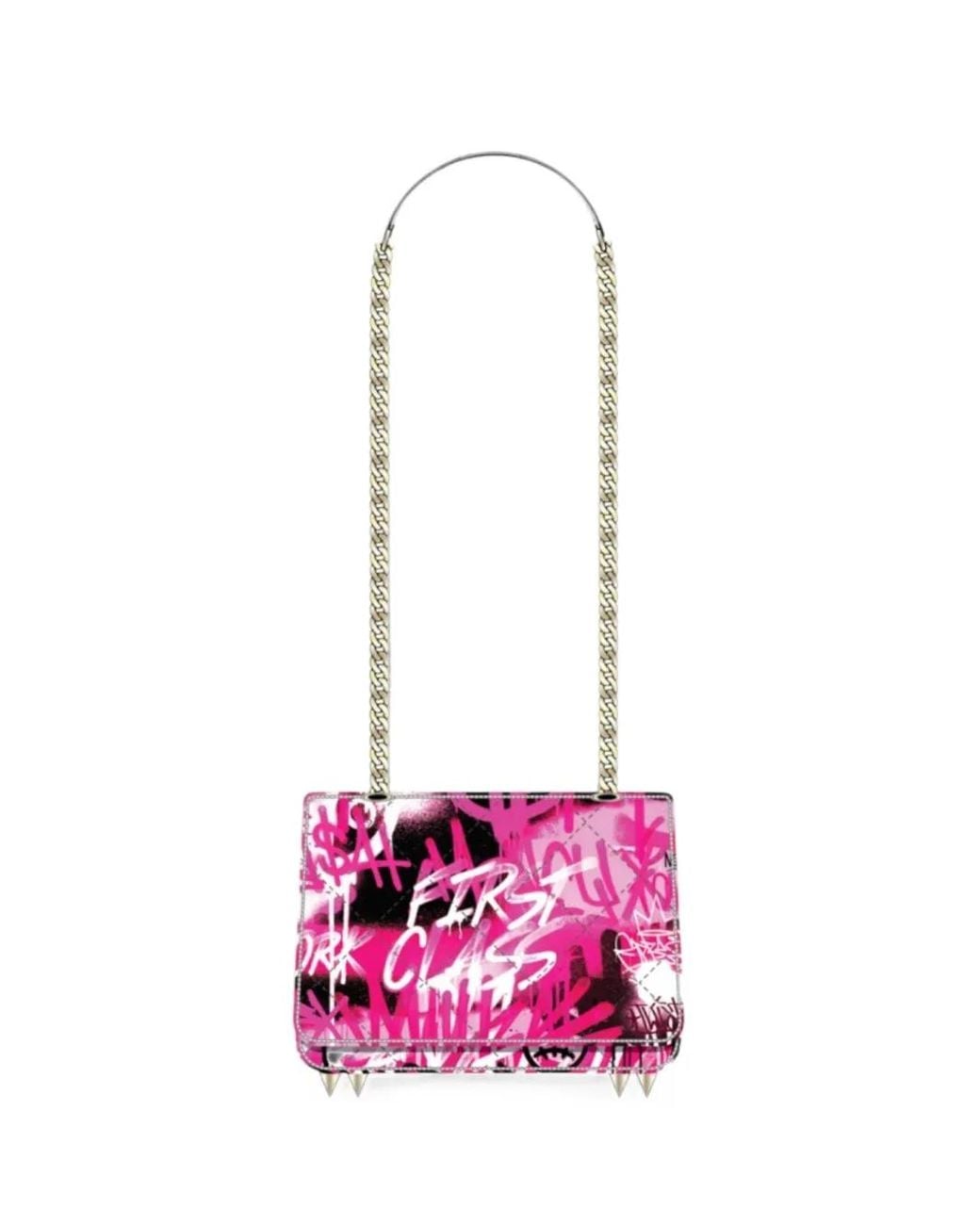 Sprayground Pink Fly Private Shoulder Bag